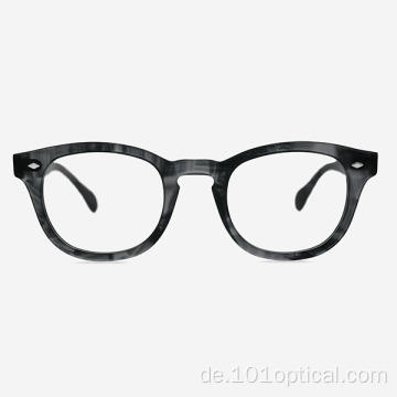 D-Frame Retro Acetat Damen und Herren Optische Fassungen